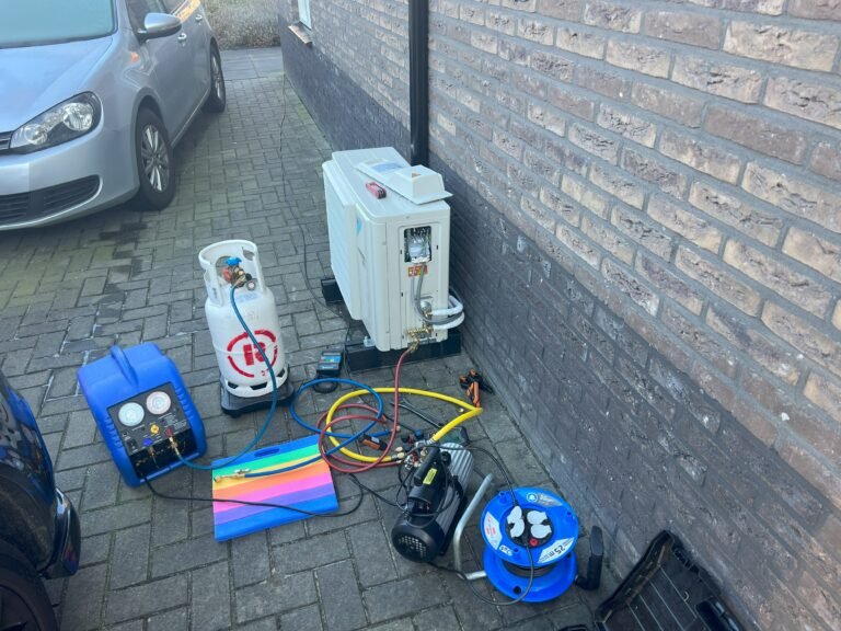 Inbedrijfstellen, aansluiten van de laatste stap: Het inbedrijfstellen van uw airco of warmtepomp